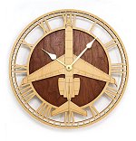 C37A Gulfstream V<br>10-14 inch Wooden Wall Clock